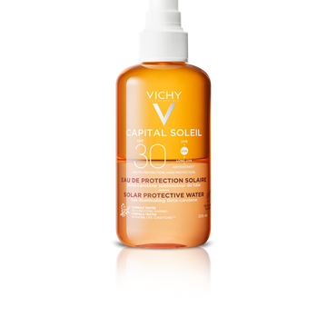 Vichy Ideal Soleil SPF30 Νερό Προστασίας Από Τον Ήλιο Για Λαμπερό Mαύρισμα 200ml